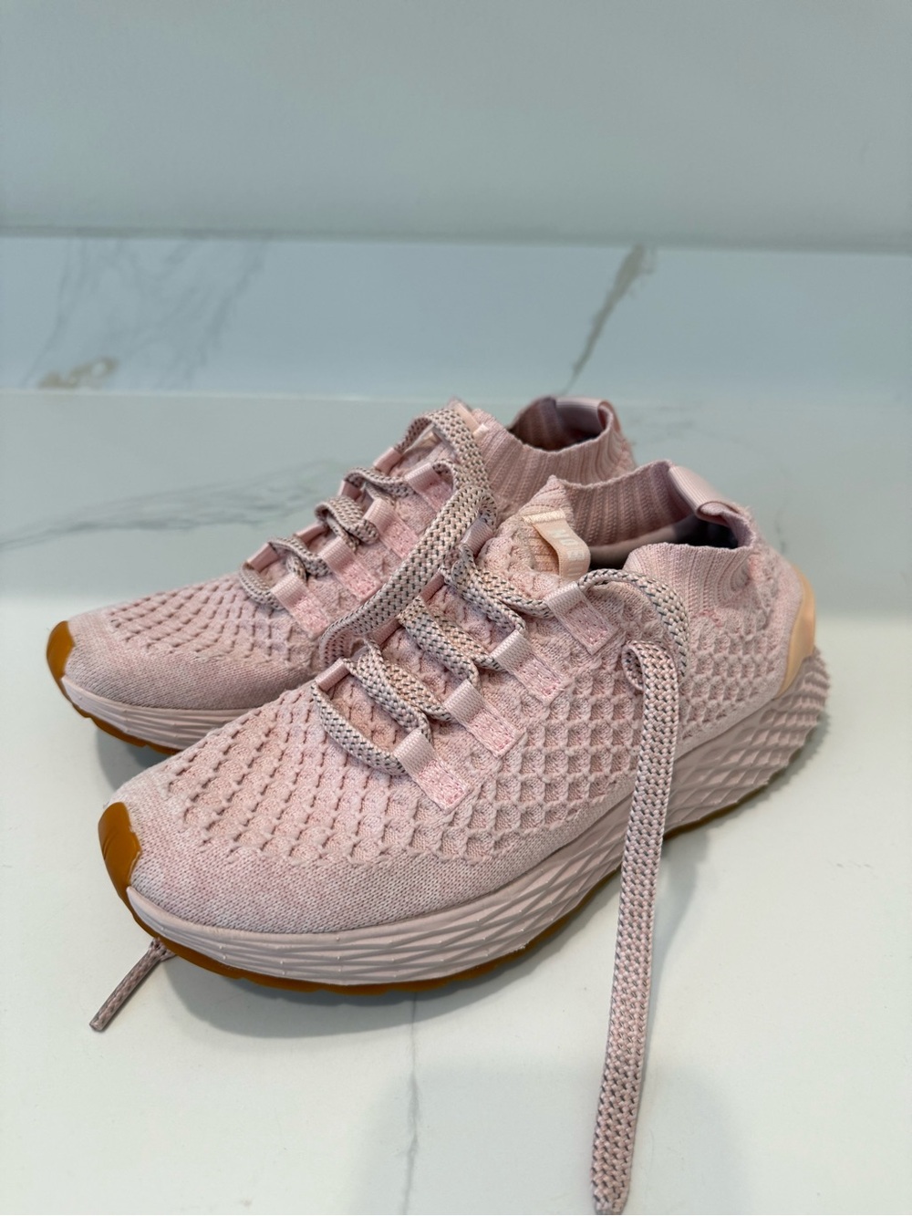 Nobull Knit Runners - Blush Pink